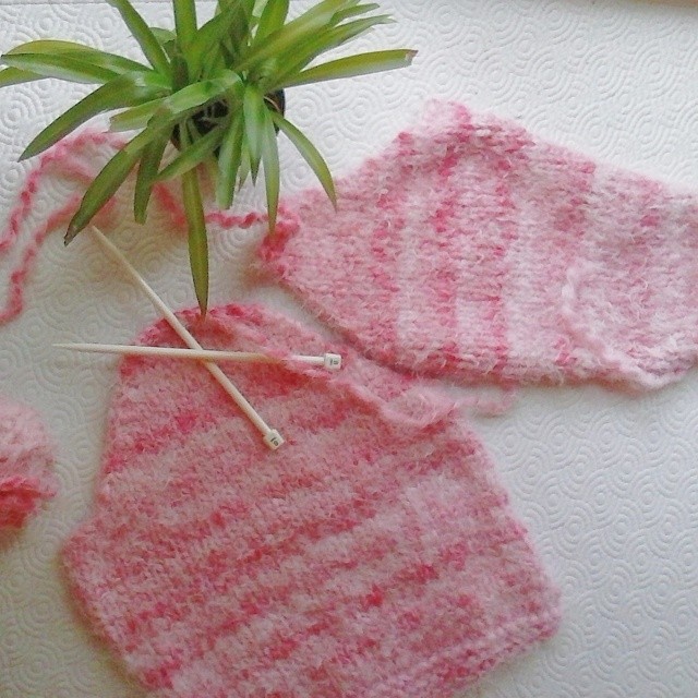 Two firsts this week: Knitting a sweater and becoming a homeowner!!!!!
